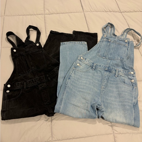 Girls Old Navy Bib Overalls Lot - Picture 1 of 3
